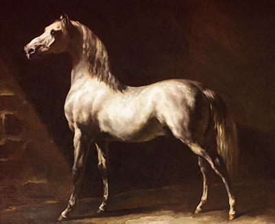 Study of a Dapple Grey Theodore Gericault